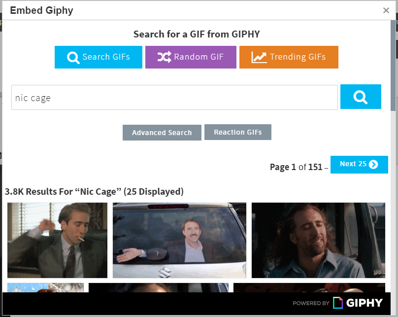 New GIPHY plugin!